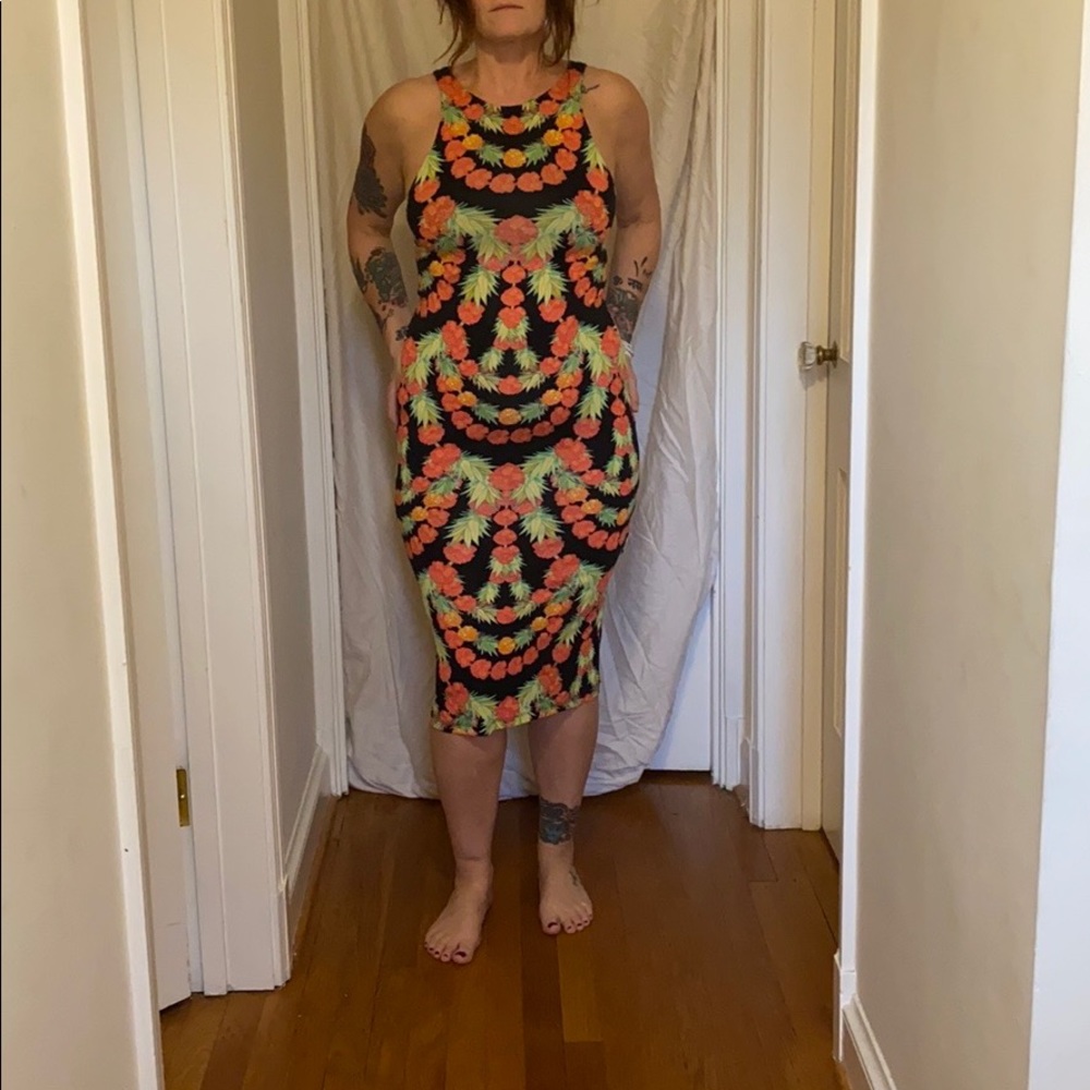 Mara Hoffman body con dress